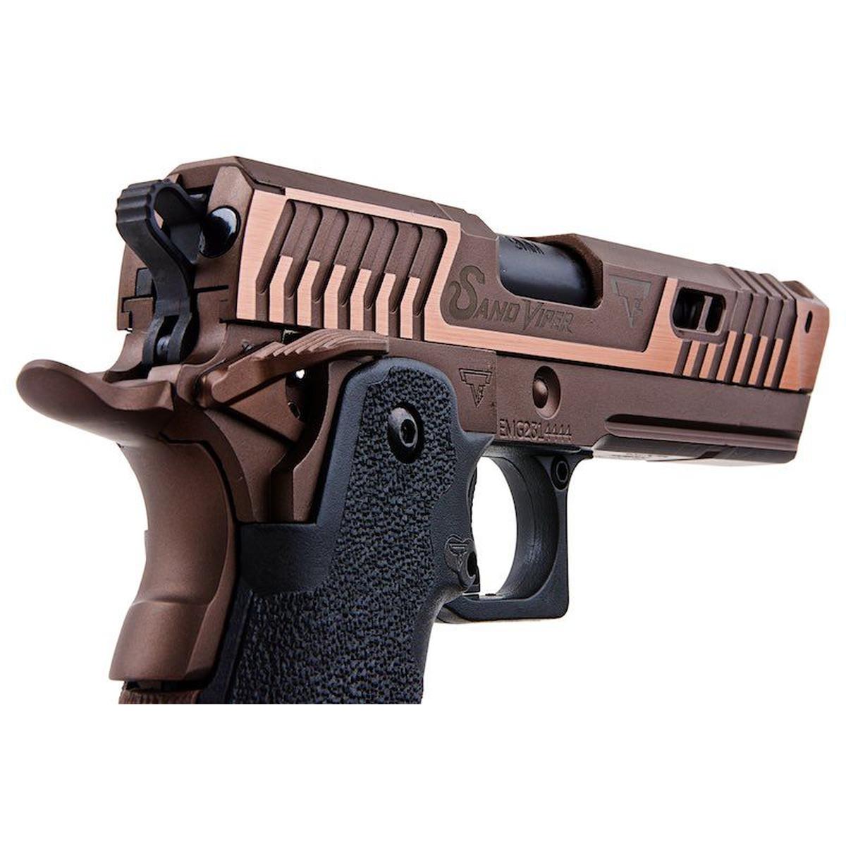 EMG TTI サンドバイパー GBB エアソフトピストル - セミ / フルオート (AW カスタムによる)-AIRSOFT GOGO エアガン・サバゲー用品通販