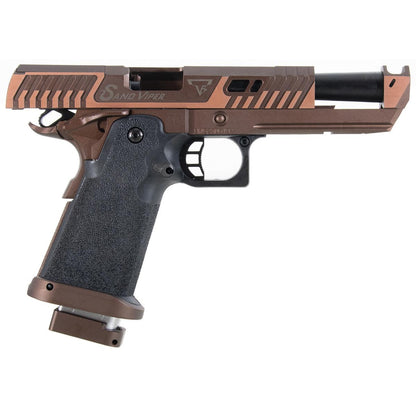 EMG TTIライセンス Sand Viper GBB ブロンズ JW4 (AW Custom 製)-AIRSOFT GOGO エアガン・サバゲー用品通販