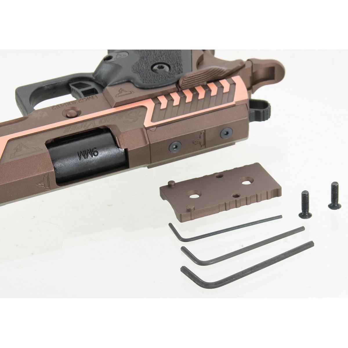 EMG TTIライセンス Sand Viper GBB ブロンズ JW4 (AW Custom 製)-AIRSOFT GOGO エアガン・サバゲー用品通販