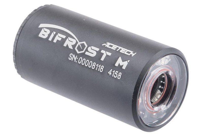 EMGオプレッサーユニバーサルブラスト密封(みっぷう)ド（ACETECH Bifrostトレーサー内蔵）（ブルー、Strike Industriesライセンス商品、KA製）-AIRSOFT GOGO エアガン・サバゲー用品通販