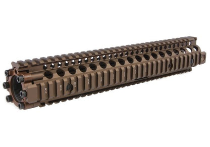 EMGライセンス取得CNCアルミ製ダニエルディフェンス12.5インチM4A1 RIS IIエアソフトハンドガード - DE-AIRSOFT GOGO エアガン・サバゲー用品通販