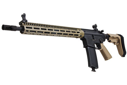 EMGトロイインダストリーズ製 SOCCエアソフトM4電動ライフル（15インチRIS、DE、KING ARMS製）-AIRSOFT GOGO エアガン・サバゲー用品通販
