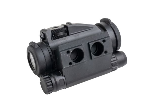 Evolution Gear M5Bスタイル エアソフト用赤ドットサイト（LRPローマウント付き） - ブラック-AIRSOFT GOGO エアガン・サバゲー用品通販