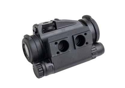 Evolution Gear M5Bスタイル エアソフト用赤ドットサイト（LRPローマウント付き） - ブラック-AIRSOFT GOGO エアガン・サバゲー用品通販