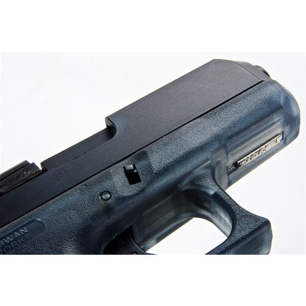 FARSAN 0215 P27 ハーフメタル モデルガン - 透明ブラック-AIRSOFT GOGO エアガン・サバゲー用品通販