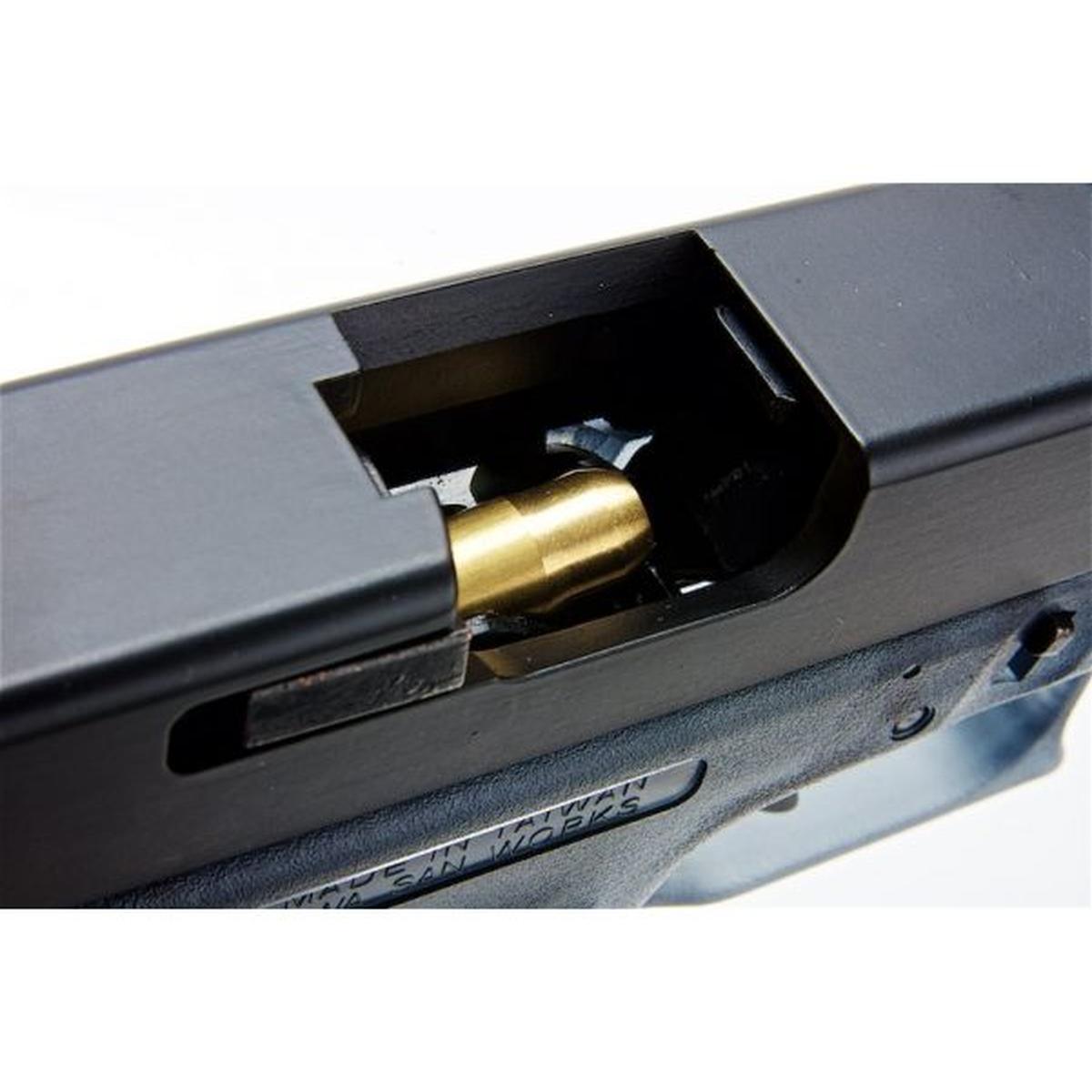 FARSAN 0215 P27 ハーフメタル モデルガン - 透明ブラック-AIRSOFT GOGO エアガン・サバゲー用品通販