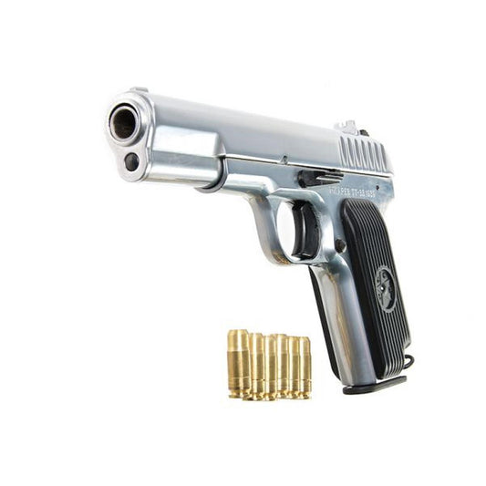 FARSAN 0316 TT33 メタル モデルガン - シルバー-AIRSOFT GOGO エアガン・サバゲー用品通販