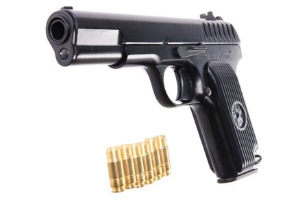Farsan 0316 TT33 メタルモデルガン - ブラック-AIRSOFT GOGO エアガン・サバゲー用品通販