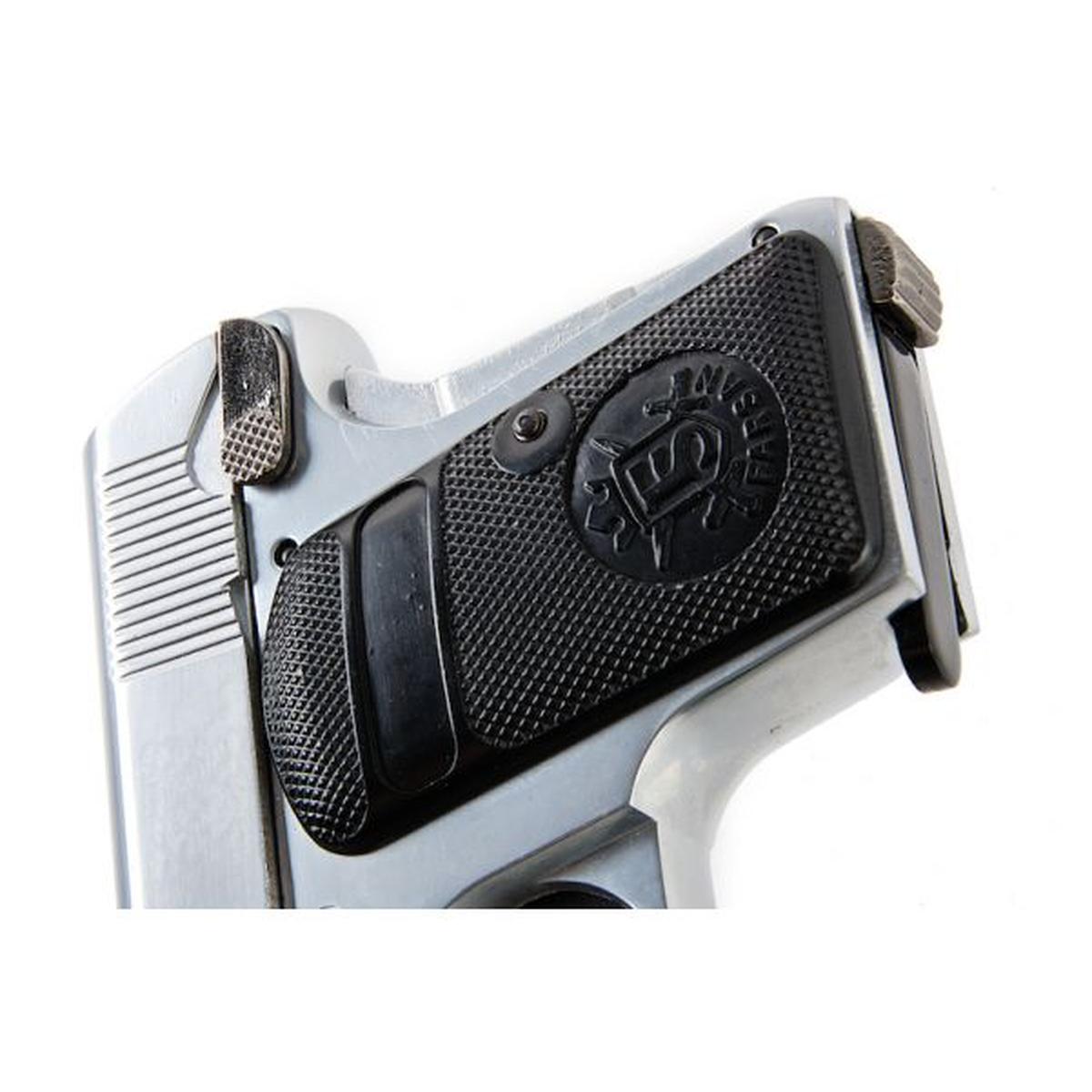 FARSAN 0419 .25 メタル モデルガン - シルバー-AIRSOFT GOGO エアガン・サバゲー用品通販