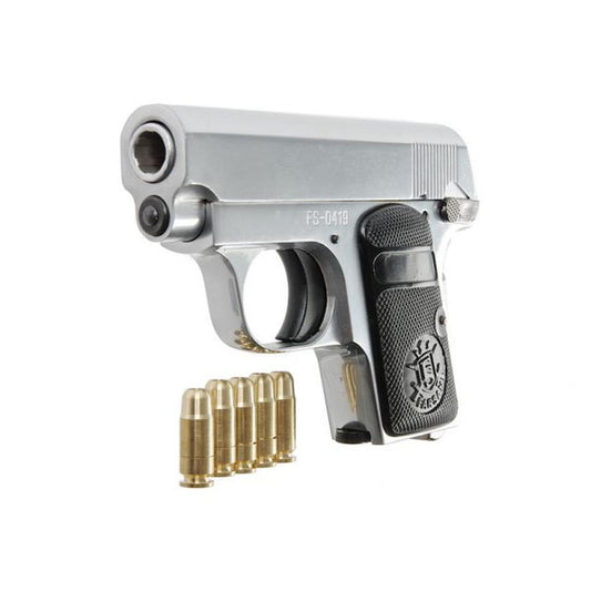 FARSAN 0419 .25 メタル モデルガン - シルバー-AIRSOFT GOGO エアガン・サバゲー用品通販