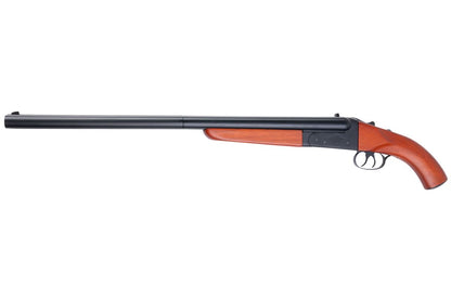Farsan 0521 ダブルバレルガスショットガン（リアルウッド 770mm）-AIRSOFT GOGO エアガン・サバゲー用品通販