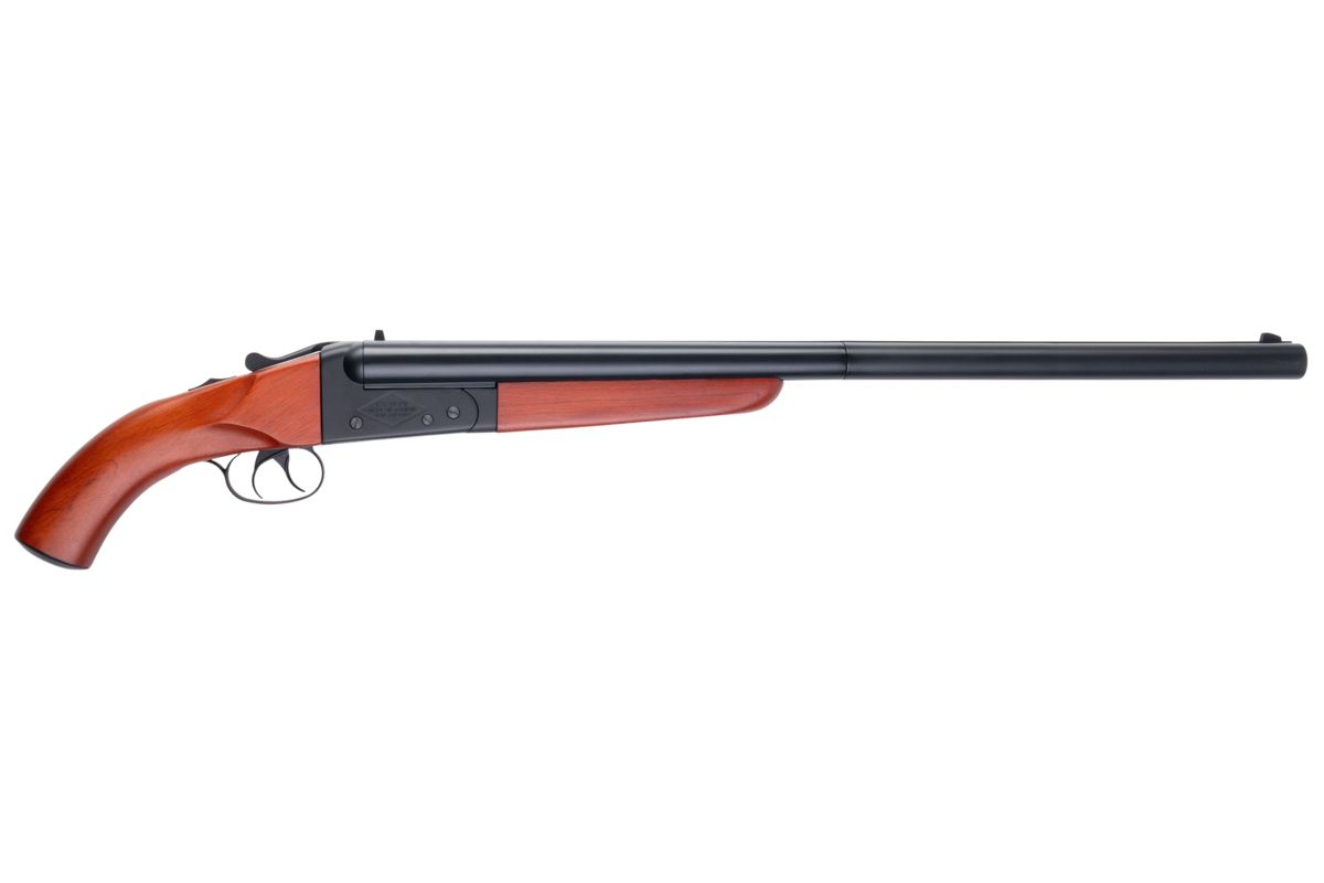 Farsan 0521 ダブルバレルガスショットガン（リアルウッド 770mm）-AIRSOFT GOGO エアガン・サバゲー用品通販