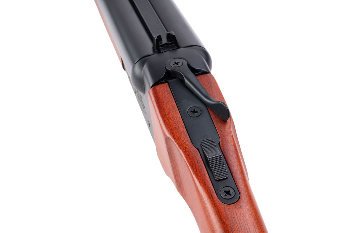 Farsan 0521 ダブルバレルガスショットガン（リアルウッド 770mm）-AIRSOFT GOGO エアガン・サバゲー用品通販