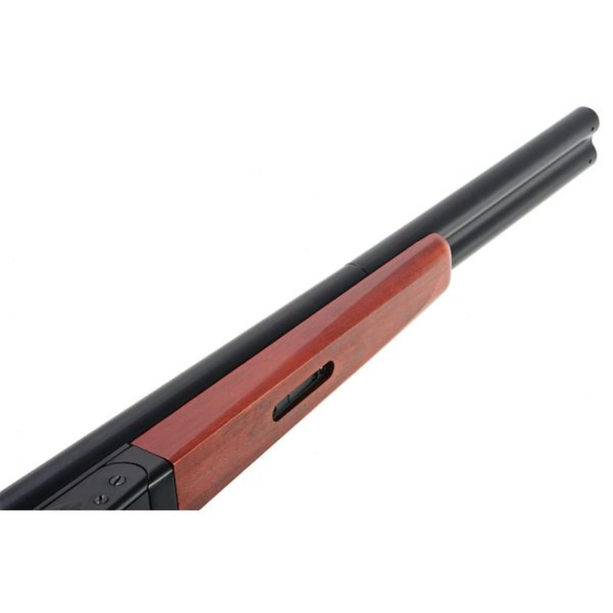 FARSAN 0521 リアルウッド 1000MM ダブルバレル ガスショットガン-AIRSOFT GOGO エアガン・サバゲー用品通販