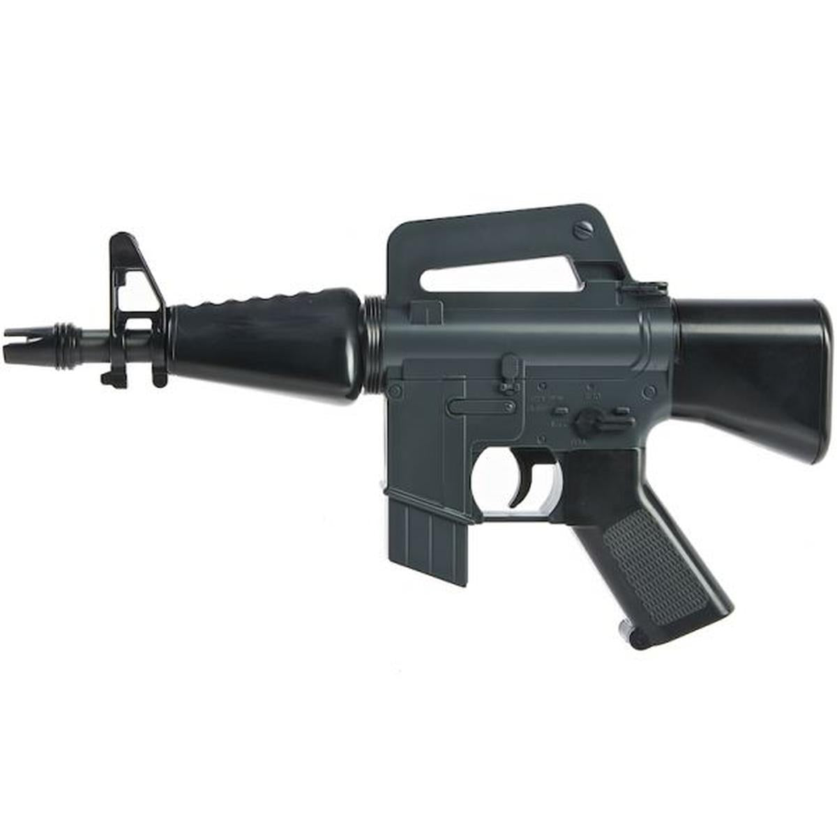 FARSAN 601 ミニ トイ M16 電動ガン - ブラック-AIRSOFT GOGO エアガン・サバゲー用品通販