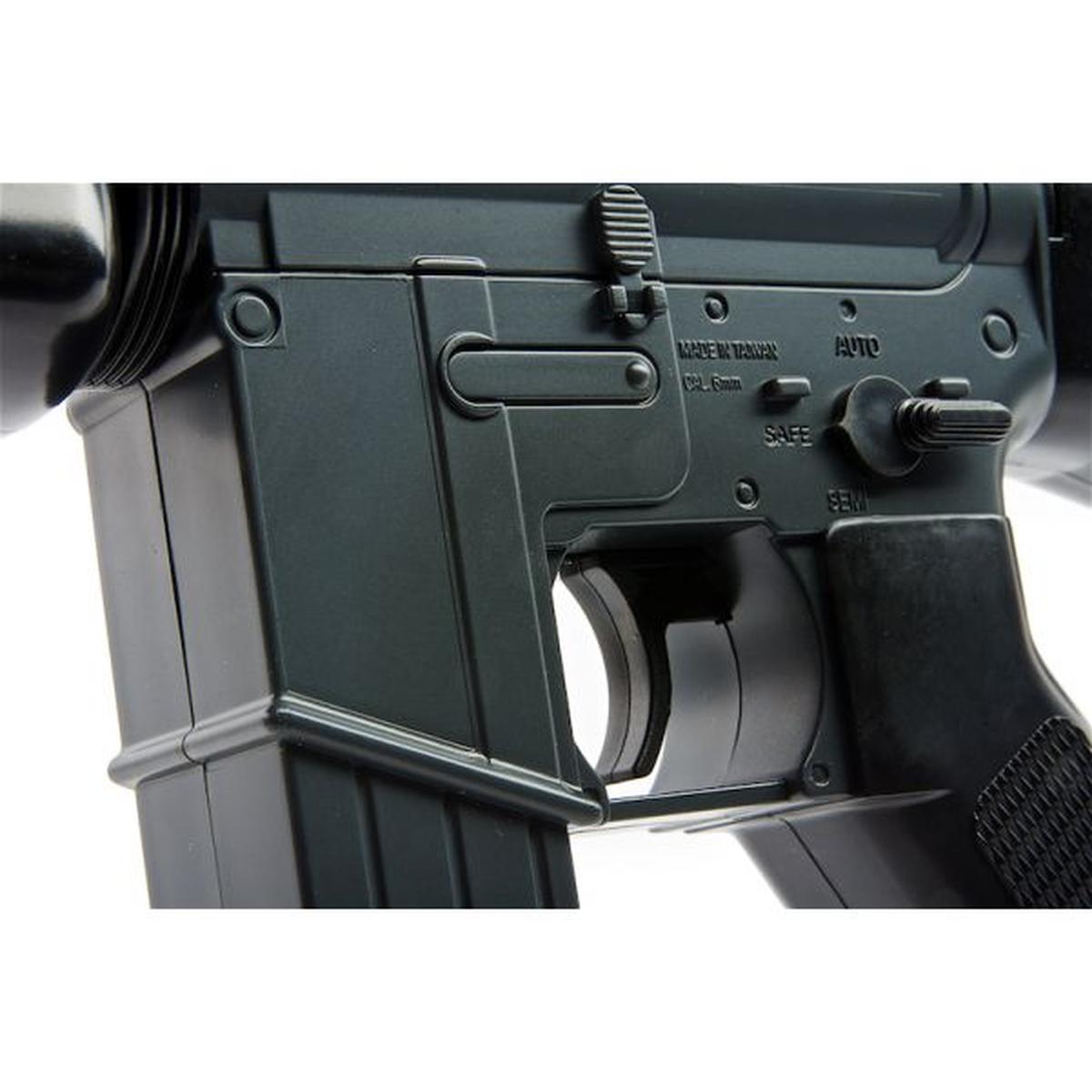 FARSAN 601 ミニ トイ M16 電動ガン - ブラック-AIRSOFT GOGO エアガン・サバゲー用品通販