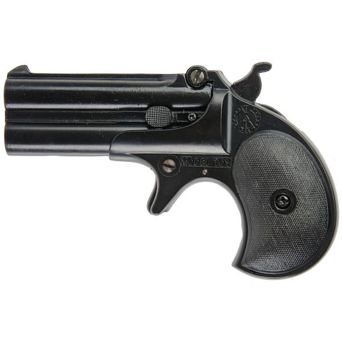 FARSAN 8717 デリンジャー メタル モデルガン - ブラック-AIRSOFT GOGO エアガン・サバゲー用品通販