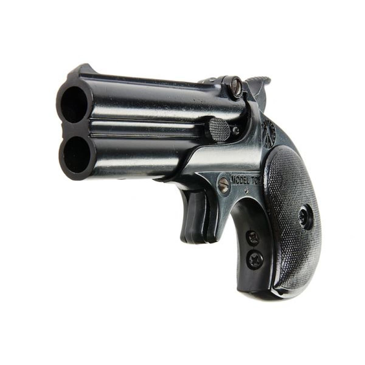 FARSAN 8717 デリンジャー メタル モデルガン - ブラック-AIRSOFT GOGO エアガン・サバゲー用品通販