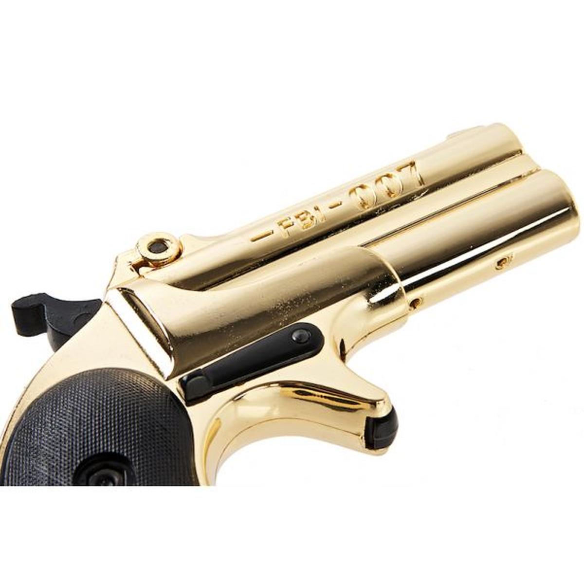FARSAN 8717 デリンジャー メタル モデルガン - ゴールデン-AIRSOFT GOGO エアガン・サバゲー用品通販