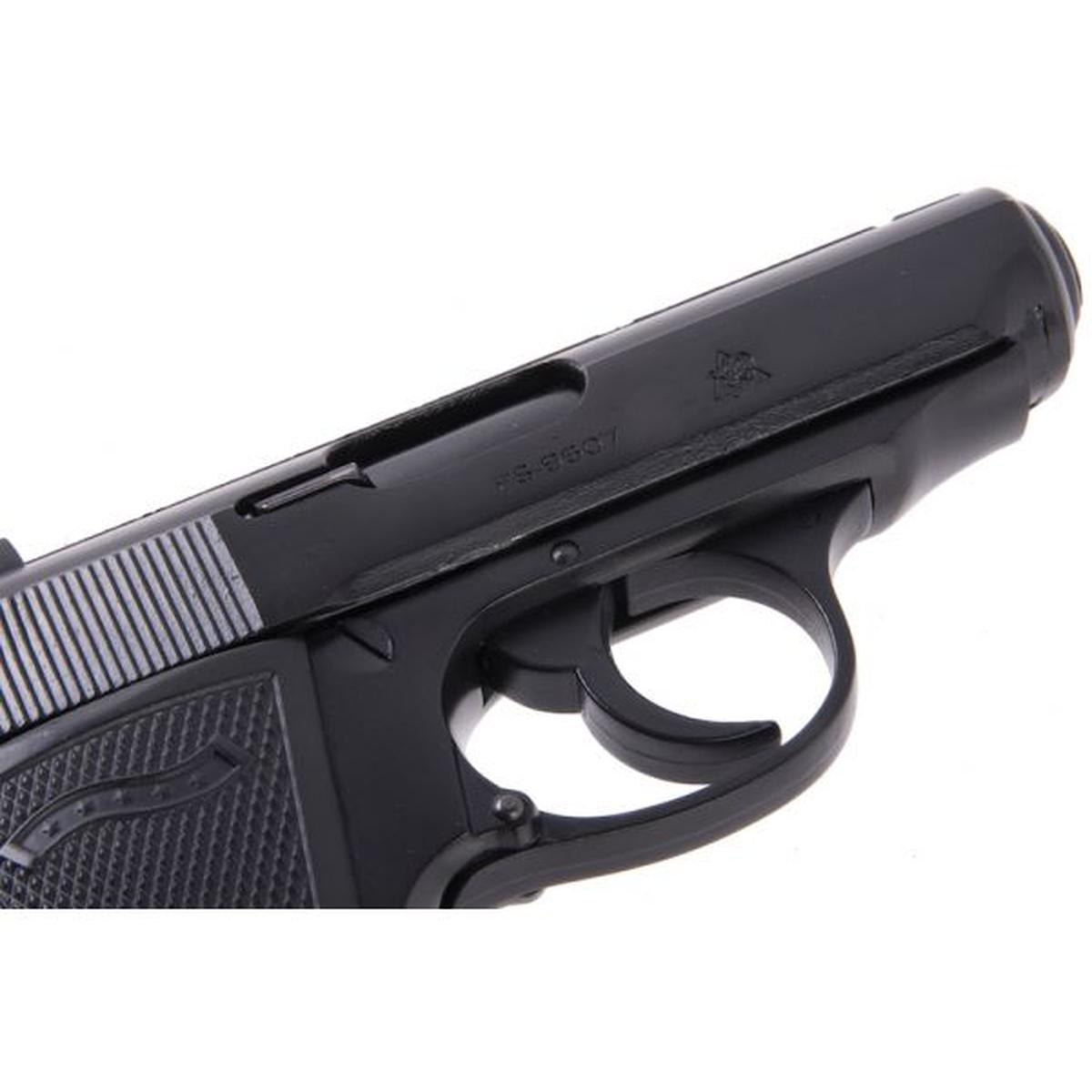 FARSAN 9607 PPK メタル モデルガン - ブラック-AIRSOFT GOGO エアガン・サバゲー用品通販