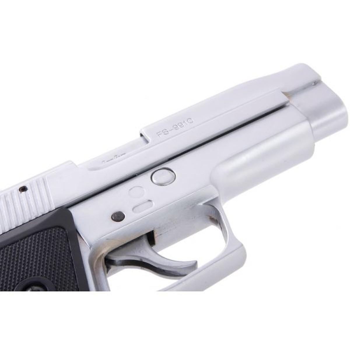 FARSAN 9910 P220 9MM メタル モデルガン - シルバー - サバゲー 装備