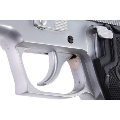 FARSAN 9910 P220 9MM メタル モデルガン - シルバー-AIRSOFT GOGO エアガン・サバゲー用品通販