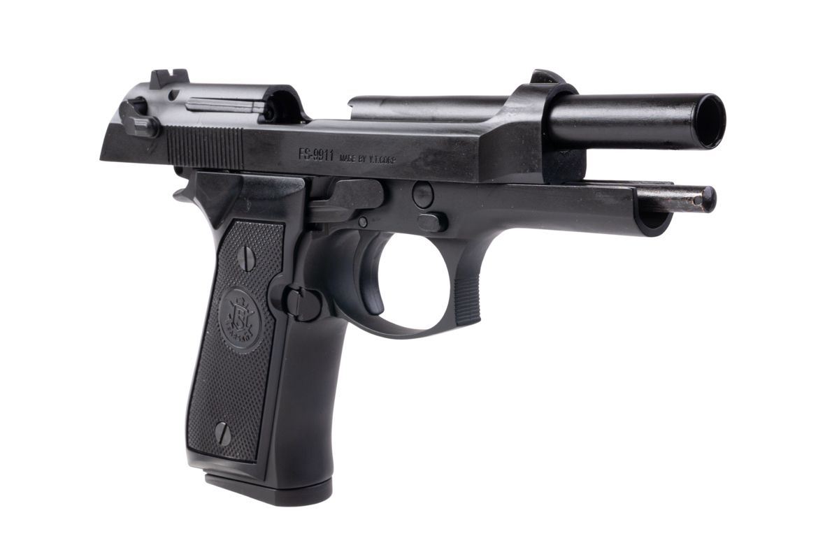 Farsan 9911 M9 メタルモデルガン - ブラック-AIRSOFT GOGO エアガン・サバゲー用品通販
