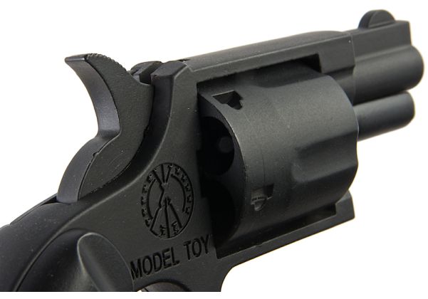 Farsan FS-0113 メタルミニモデルガン リボルバー - ブラック-AIRSOFT GOGO エアガン・サバゲー用品通販