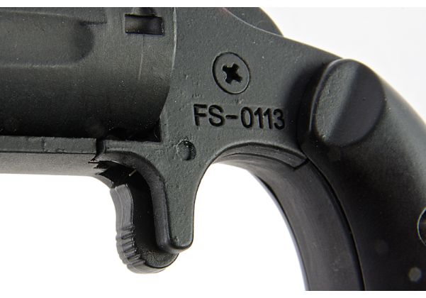 Farsan FS-0113 メタルミニモデルガン リボルバー - ブラック-AIRSOFT GOGO エアガン・サバゲー用品通販