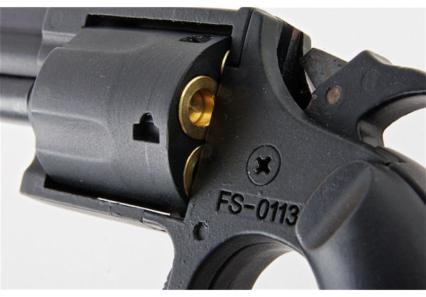 Farsan FS-0113 メタルミニモデルガン リボルバー - ブラック-AIRSOFT GOGO エアガン・サバゲー用品通販