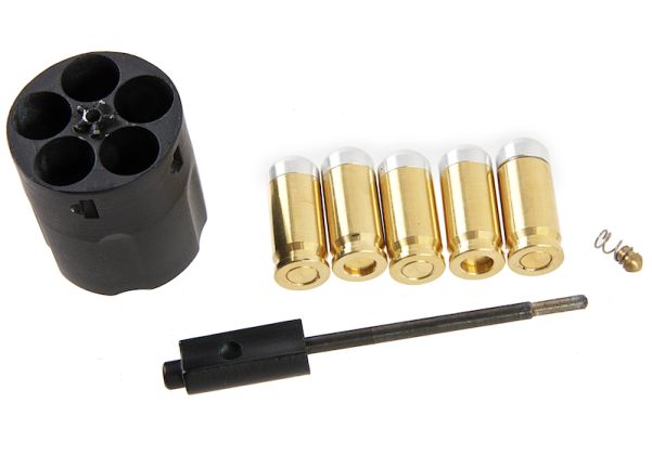 Farsan FS-0113 メタルミニモデルガン リボルバー - ブラック-AIRSOFT GOGO エアガン・サバゲー用品通販
