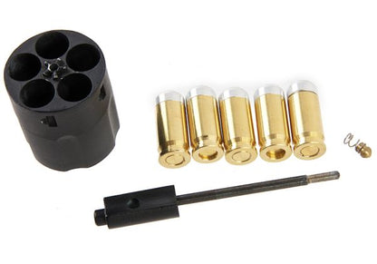 Farsan FS-0113 メタルミニモデルガン リボルバー - ブラック-AIRSOFT GOGO エアガン・サバゲー用品通販