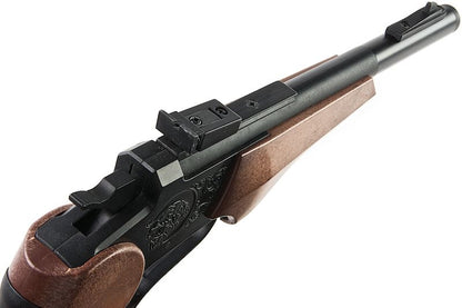 Farsan Thompson G2 Contender 250mm ブレークトップ 6mm CO2 エアソフトピストル - ブラック-AIRSOFT GOGO エアガン・サバゲー用品通販