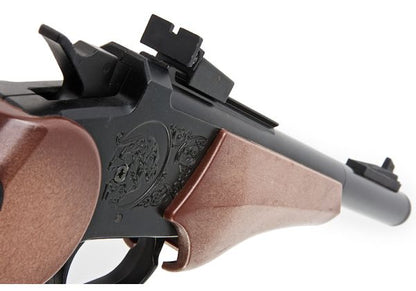 Farsan Thompson G2 Contender 250mm ブレークトップ 6mm ガス式エアソフトピストル - ブラック-AIRSOFT GOGO エアガン・サバゲー用品通販