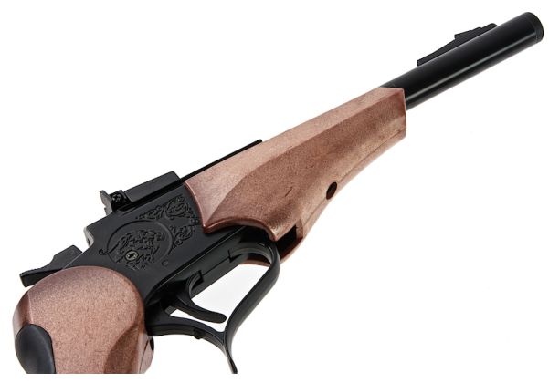 Farsan Thompson G2 Contender 250mm ブレークトップ 6mm ガス式エアソフトピストル - ブラック-AIRSOFT GOGO エアガン・サバゲー用品通販