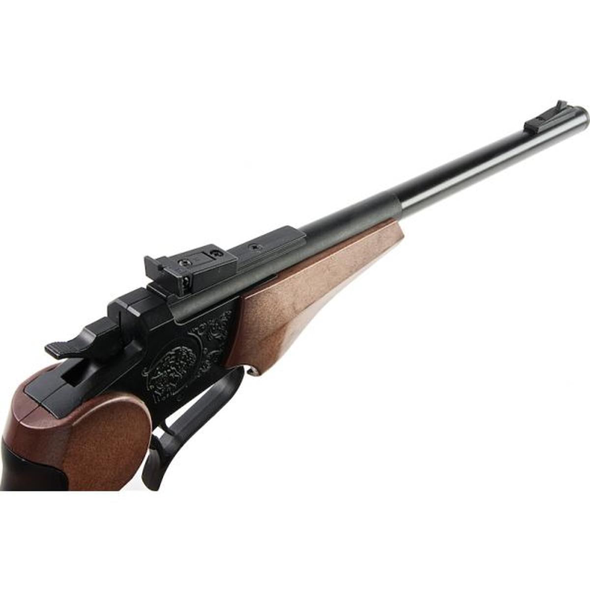 FARSAN THOMPSON G2 CONTENDER 370MM ブレークトップ 6MM ガス エアガン ピストル - ブラック-AIRSOFT GOGO エアガン・サバゲー用品通販
