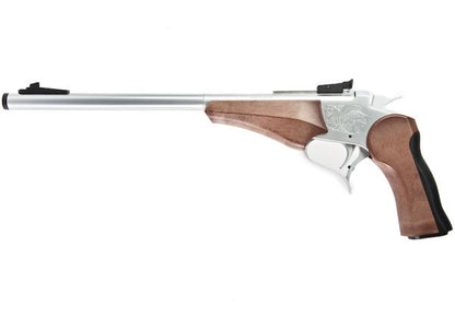 Farsan Thompson G2 Contender 370mm ブレークトップ 6mm ガス式エアソフトピストル - 銀(ぎん)-AIRSOFT GOGO エアガン・サバゲー用品通販