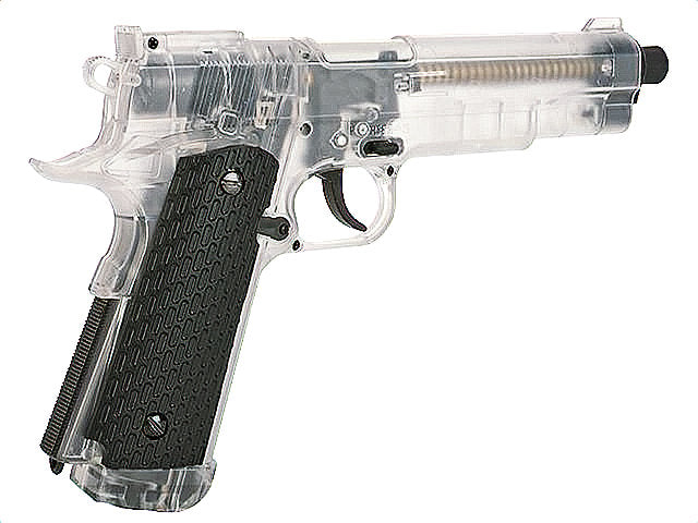 FCW 1911 半透明CO2 NBBピストル（日本仕樣）-AIRSOFT GOGO エアガン・サバゲー用品通販