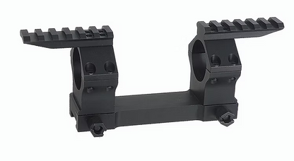 FCW 30mmスコープマウント（T1サンシェード付き）G28/MR308用 GBBR/AEG対応 - ブラック-AIRSOFT GOGO エアガン・サバゲー用品通販