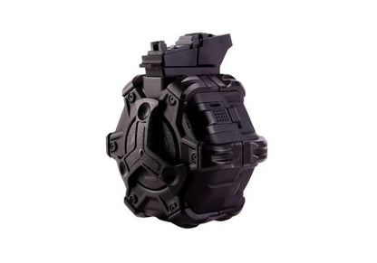 FCW 東京マルイ SAIGA 12 グリーン ガスドラムマガジン (350発)-AIRSOFT GOGO エアガン・サバゲー用品通販