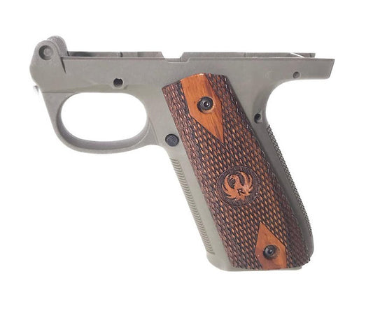 FCW AAP01 ABS ロワーフレームとKimpoi Rスタイルウッドグリップセット - OD-AIRSOFT GOGO エアガン・サバゲー用品通販