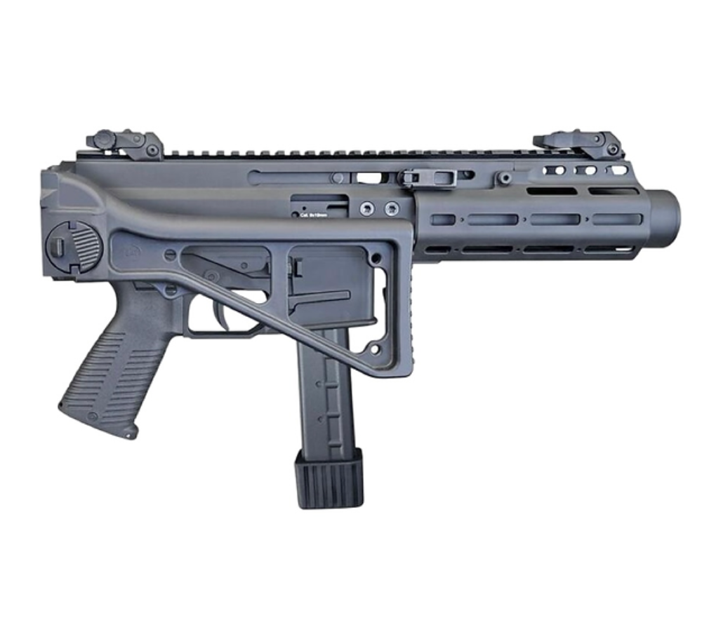 FCW BTフォールディングストック Archwick APC9 GBBRシリーズ用 - ブラック-AIRSOFT GOGO エアガン・サバゲー用品通販
