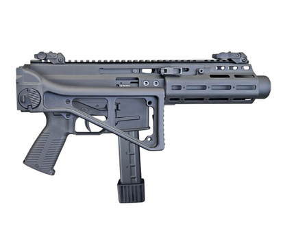 FCW BTフォールディングストック Archwick APC9 GBBRシリーズ用 - ブラック-AIRSOFT GOGO エアガン・サバゲー用品通販