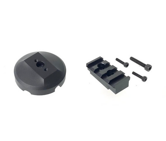 FCW KTC TEC 9 1913 ピカティニーレイル 20mm アダプター - ブラック-AIRSOFT GOGO エアガン・サバゲー用品通販