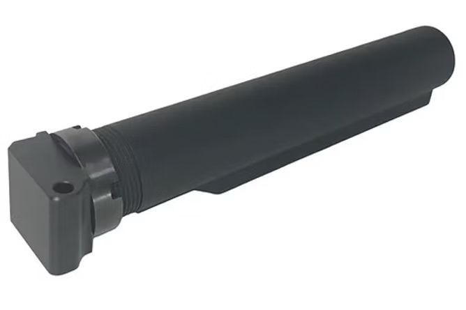 FCW KTC TEC 9 GBBR M4 AEG チューブストックアダプターー - ブラック-AIRSOFT GOGO エアガン・サバゲー用品通販