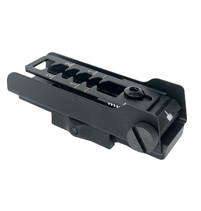 FCW LMTスタイル M203 スタンドアロンリーフ（フロント）サイト、1913ベース付き - ブラック-AIRSOFT GOGO エアガン・サバゲー用品通販