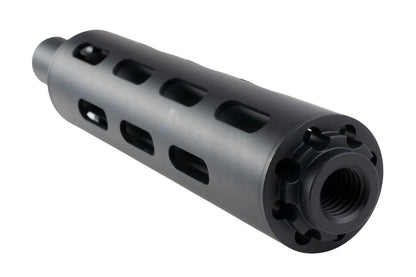 FCW M11A1 GBB ギャングスタースタイルサイレンサー - ブラック-AIRSOFT GOGO エアガン・サバゲー用品通販