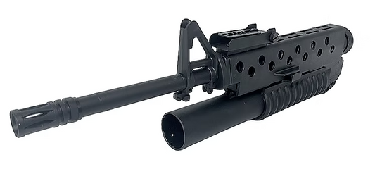 FCW M16 M203 ガスガスグレネードランチャー フロントキット Tokyo Marui MWS GBBRシリーズ用（韓国Armyマーキング）-AIRSOFT GOGO エアガン・サバゲー用品通販