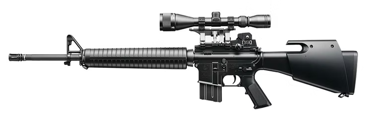 FCW M16A2 / ゴルゴ13 カスタム電動ガン（限定30丁）- M16A2-AIRSOFT GOGO エアガン・サバゲー用品通販