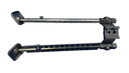 FCW M60 / 107 / M99用メタル製バイポッド（1913ピカティニーレイル付き）- ブラック-AIRSOFT GOGO エアガン・サバゲー用品通販